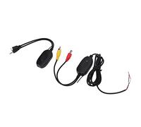 KKPLZZ Wireless Video Transmitter Receiver Kit, IP67 GPS AVIN (Without) | Car Backup Camera Monitor System, ABS Housing, Stable Long Distance Transmission, Universal Fit, Dark Night Use