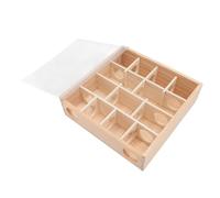 KKPLZZ Wooden Hamster Tunnel Maze with Cover Interactive Hamster Hideout Tunnel Exploring Toys for Hamsters Mice Small Gerbil