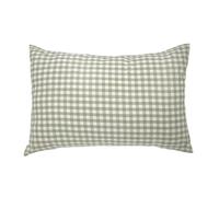 KKRANG Cotton Pillowcase Classic Soft Envelope Closure Design Pillow Cover Plaid Comfortable Multi-color Home Bedding 45x65