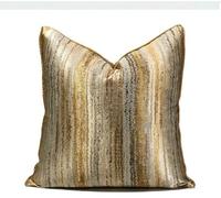 KKRANG Cushion Cover 30x50/45x45/50x50CM Jacquard Pillowcase Champagne Blue Home Hotel Bed Sofa Decor
