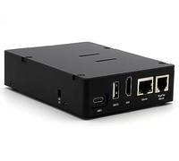 KKSB BeaglePlay Case, Metal Enclosure with Textured Polycarbonate Cover