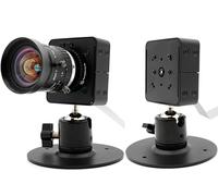 KKSB Case with 360 Rotation Compatible with RPi HQ Camera, 2/3 Camera Module, and Coral 5MP
