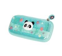 KKTONGXI Pencil Case, EVA Pencil Case 2 Compartments and Pen Holder Inside, Inner Compartment with Mesh Fabric, Zip Pencil Case Pencil Bag for School & Office 23 x 11 x 5 cm, beige, B