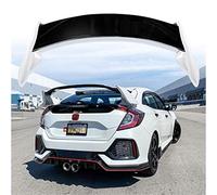 KKTX Rear Car Spoiler for Honda Civic Hatchback Type-R 2016-2021, Wing for Lips Spoiler of The Rear Boot for 10th Gen CivicWhite,One Size