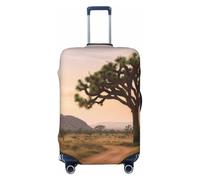 kkvhhyuo Africa Tree Luggage Cover Protector, Black, S, Modern | Suitcase Cover, Washable, Travel Stretch Baggage Case Protective, Carry On Cover,