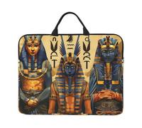 kkvhhyuo Ancient Egypt Tribe Series Print Laptop Sleeve 14 Inch, Stylish Protective Soft Laptop Bag Slim-Fit Computer Bag for Work, Study & Travel