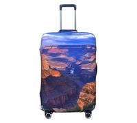 kkvhhyuo Beauty Grand Canyon Print Luggage Cover Suitcase Protector Cover Elastic Fit Protective Travel Bag Sleeve for Suitcase 18-32 Inch Luggage, Black, S, Print