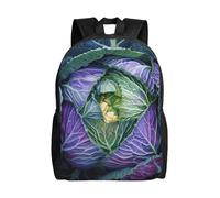 kkvhhyuo Bright Cabbage Print School Backpack Lightweight Bookbag Laptop Backpack Compartment for Men Women, School Work Travel Bag.