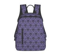 kkvhhyuo Casual Backpack, Haunted The Mansion Print Lightweight Backpack College Bag for Women Men, School Bag for College, School Backpack for Boys and Girls