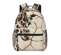 kkvhhyuo Giraffe Print Print Casual Backpack, Lightweight Travel Laptop Daypack Backpack for Men and Women, School Backpack for Boys and Girls