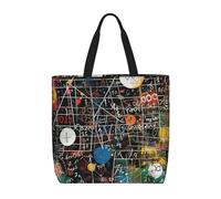 kkvhhyuo Math Formula Print Shoulder Bag, Lightweight Tote Bag for Women, Shopping Beach Bag Handbags for School Work Shopping Travel Daily Use
