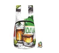kkvhhyuo mexico flag and tequila Print Foldable Backpack, Ultra Lightweight 16L Compact Travel Pack with Storage Bag Design for Hiking Daily Commute Shopping and Outdoor Adventures
