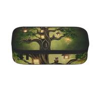 kkvhhyuo Mysterious Tree Birds Printed Pen Bag for Girls Boys, Large Pencil Case Big Capacity Pencil Pouch for School Office Travel Makeup