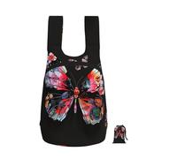 kkvhhyuo Pretty butterfly Print Print Foldable Backpack, Ultra Lightweight 16L Compact Travel Pack with Storage Bag Design for Hiking Daily Commute Shopping and Outdoor Adventures