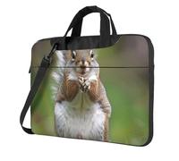kkvhhyuo Red Squirrel Print Laptop Bag 14 inch, Laptop Case Sleeve Business Messenger Bag with Adjustable Shoulder Strap for Men Women to Work Travel School