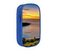 kkvhhyuo Sunrise Over Hanauma Bay Oahu Hawaii Pencil Case Blue Pencil Bag | Large Capacity Pencil Pouch Stationery Organizer Makeup Bag For Students Office Travel Art Supplies