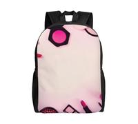 kkvhhyuo Sweet Pink Cosmetics Print Lightweight Backpack, Laptop Casual Daypack College Secondary School Bags Bookbag for Travel School Hiking Walking
