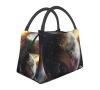 kkvhhyuo Universe Planet Print Insulated Lunch Bag Large Lunch Box Cooler Tote Bags for Office, Work, Beach, Travel, Picnic & Commuting