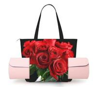 kkvhhyuo Yoga Mat Bag for Women with Mat Holder Shoulder Gym Sack | Retro sunflower Large Capacity Yoga Tote Bag, zipper pocket for Pilates gym travel