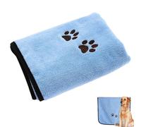 KkvoGmle Microfiber Pet Bath Towel, 100cm x 50cm Dog Towels Ultra-Absorbent Dog Towels Pet Machine Wash Quick Drying Towel Great for Small/Medium Animals