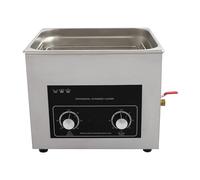 KKVUIIFF 15L Ultrasonic Cleaner, 360W 40KHz Ultrasonic Cavitation Machine with Cleaning Basket, Knob Type, 1-30 Minute, 20-80°C/68-176 °F, for Jewellery, Glasses, Dentures (15L)