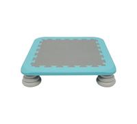 KKVUIIFF - Trampoline Indoor/Outdoor, Mini Trampoline, Autism Friendly Sensory Toy Training Equipment, Holds up to 70kg, Durable and Easy Clean, for 3 Years Old Plus (Blue)