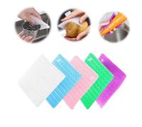 KKwercv 5 PCS Vegetable Cleaning Brushes, 2024 New Flexible Vegetable Brush Scrubber for Food, Multi-Usages Fruit and Veggie Scrubber Potato Carrots Cleaner Scrubber Brush