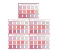 KKwercv Bible Indexing Tabs, Multi Color Coded PVC Tabs, Laminated Bible Tabs, Bible Diary Label Stickers, Easy to Read and Apply Bible Tabs for Women and Man