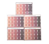 KKwercv Bible Indexing Tabs, Multi Color Coded PVC Tabs, Laminated Bible Tabs, Bible Diary Label Stickers, Easy to Read and Apply Bible Tabs for Women and Man