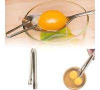 KKwercv Egg Chalaza Removal Tool, Egg Chalazae Remover Tool, Chalaza Remover for Egg, Eggshell Fragment Removal Utensil, Essential Kitchen Tool for Chefs and Baker, Versatile Kitchen Accessory