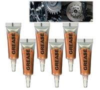 KKwoter Lubricating grease, 6pcs Anti-Seize Copper Grease Kit - Lubricant for Brake Pads, Threads, Assembly, Electrical Contacts & High Temperatures