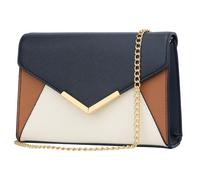 KKXIU Women Elegant Faux Leather Evening Envelope Clutch Purse Foldover Bags for Party Wedding Prom, A-black Cream White Brown