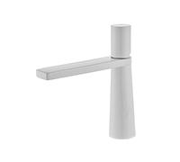 KKXXYQFC Bathroom Sink Faucet Brass Single Hole,Bathroom Handle Brass,Tall Faucets for 1 Hole,for Balcony,White A(White A)