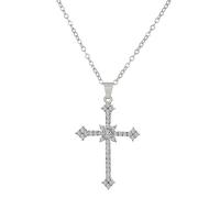 KKXXYQFC Cross Pendant Necklace Light Luxury Ins Style Matching For Women Simple Romantic Collar Chain present First Choice