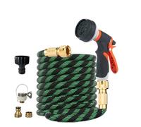 KKXXYQFC Garden Watering Hose With Expandable Rubber Set High-Pressure Multifunctional Water Gun Magic Farm Irrigation