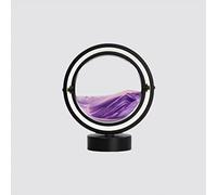 KKXXYQFC Hourglass Table Lamp, Flowing Sand Night Light with Touch Control, Moving Sand Desktop Decoration, Stepless Dimming, Quicksand