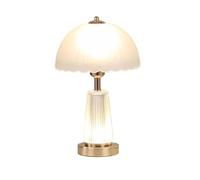 KKXXYQFC lamp Bed Lamp Retro Glass Bedroom Table Lamp Bedside Lamp Room Bedside Table Small Decorative Lamp Living Room Lamp lamp