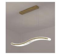 KKXXYQFC LED Crystal Pendant Lights Villa Dining Room Kitchen Lighting Decor Chandeliers Indoor Fixture