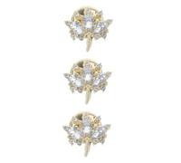 KKXXYQFC Maple Lapel The Tote Bag Thanksgiving Pins and Brooches Snap Button Closure Hollow Out Butterfly Clothes Fastener Clasp Leaf Pin Crystal Glass