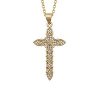 KKXXYQFC Pendant Vintage Necklace With Cross Personalized For Women Anniversary Valentine's Day Holiday Jewelry