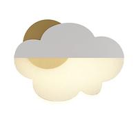 KKXXYQFC 's Room Wall Light LED Wall Sconce in Cloud Shape Bedroom Lamp, Cartoon Boys Girls Bedside Lighting Fixture Hardwired Sconces for Nursery Kindergarten