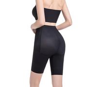 KKXXYQFC Stage 2 Recovery High-Waist Girdle Short Length Body Compression Thigh Slimmer Butt Lifter Shapewear For Women