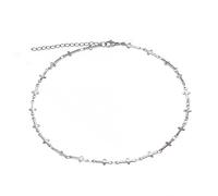 KKXXYQFC Steel For Women Cross Necklace Personalized Leisure Holiday Christmas Valentines Day Light Luxury Jewelry