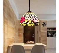 KKXXYQFC Style Pendant Light Double Head,Three Heads,Rotate Pendant Lamp 8-inch Vintage Lampshade,for Living Room Bedroom Dining Room,e27 Ø20cm,Singlehead
