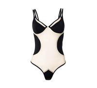 KKXXYQFC Summer Fashion Hollow Out Lacing Bodysuit One-Piece Sleeveless Slightly Sheer Bodysuit Lingerie Casual Y2k Festival Outfit