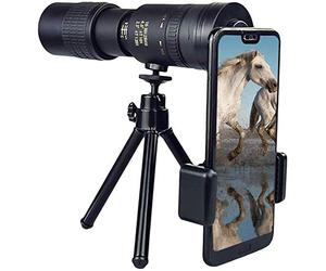 KKXXYQFC Telescopes, Telescope for Adults, Telescope 10-30X25mm High Power Monocular for Bird Watching telescope Made by BAK4 Prism and Eco-Friendly Materials Binoculars