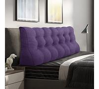 KKXXYQFC Triangular Cushions - Large Sofa Backrest Pillow, Reading Pillow, Versatile Decorative Cushion for Headboard, 180 CM, Purple, Ideal for Home Comfort and Style