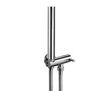KKXXYQFC Two Function Hand Held Douche Kit Toilet Bidet Sprayer Solid Brass Shower Head Bathroom Angle Valve Chrome Muslim Shower Bidet
