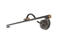 KKXXYQFC Vanity Lighting Led Mirror Front Lights European Style Black Copper Acrylic Bathroom Toilet Waterproof Fog Moisture-Proof Dressing Table Makeup Long Strip Lamp Bath L Efficency