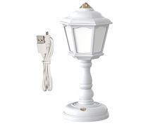 KKXXYQFC Vintage Table Lamp, LED Dimmable Flower Light, Retro LED Night Light, Rechargeable Desk Decor Lamp, 3 Colors Changing Sleep Lamp for Her Birthday Holiday Party Wedding Bedside Room Decoration